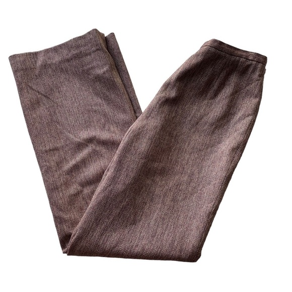 Austin Reed Tweed Wool Silk Trouser Pant Purple Mauve Pink Size 6 NWT Workwear - Picture 5 of 9